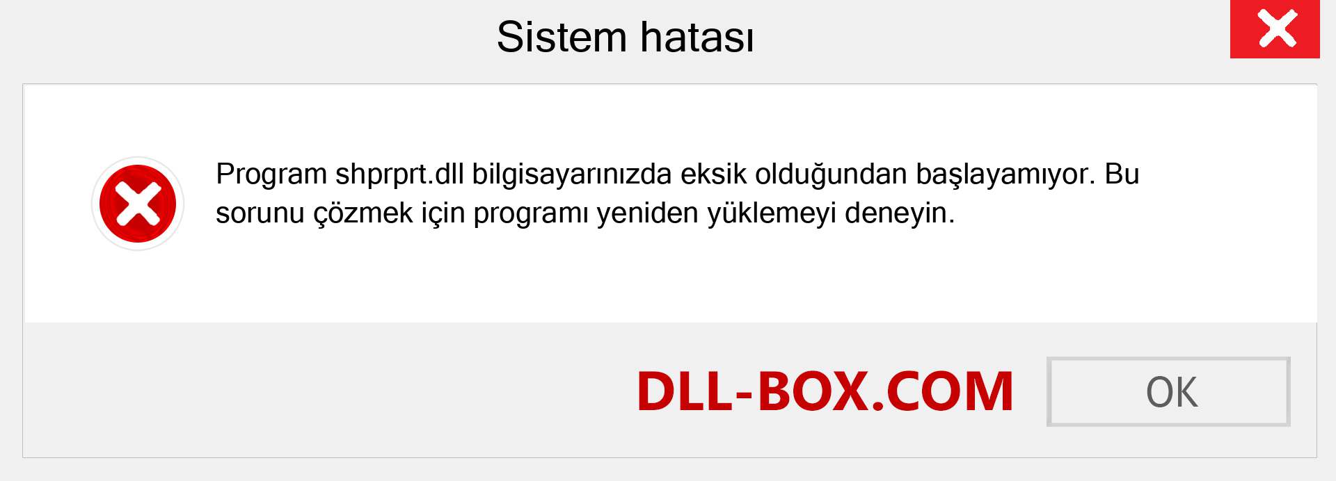 shprprt.dll dosyası eksik mi? Windows 7, 8, 10 için İndirin - Windows'ta shprprt dll Eksik Hatasını Düzeltin, fotoğraflar, resimler